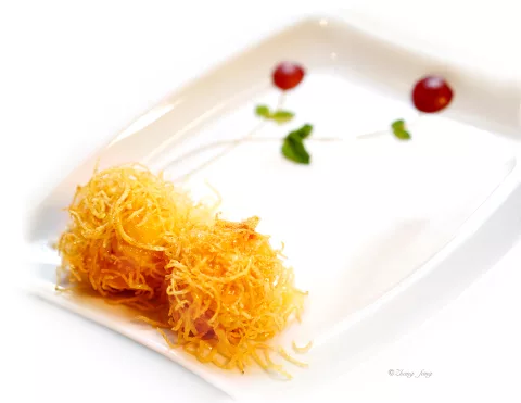 Noix de Saint Jacques grillees a la pomme de terre S